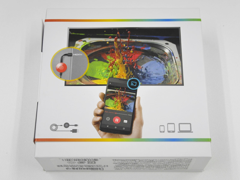 Chromecast 2015年モデル 外箱