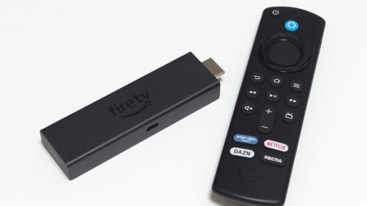Amazon Fire TV Stick 4K Max本体とAlexa対応音声認識リモコン(第3世代)
