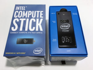 Intel Compute Stick外箱