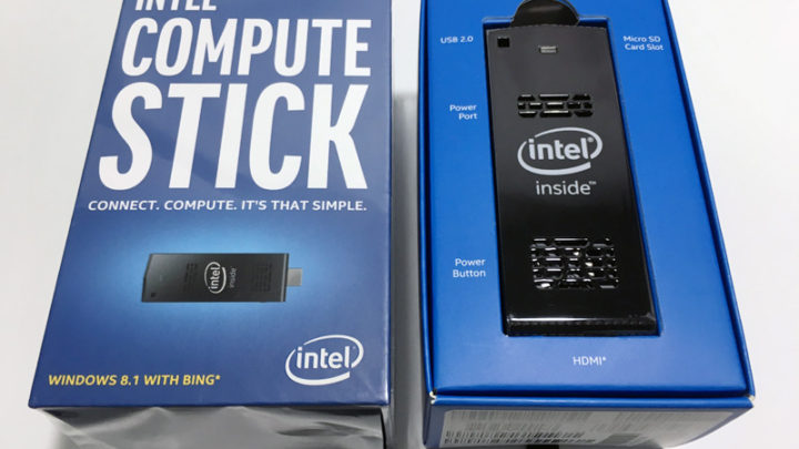 Intel Compute Stick外箱