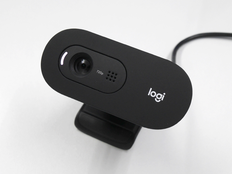 Logicool C505 HDウェブカメラ使用時のライト点灯