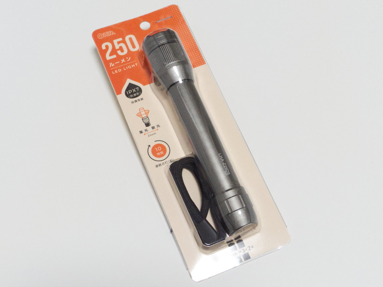 OHM LHA-Z25D5のパッケージ